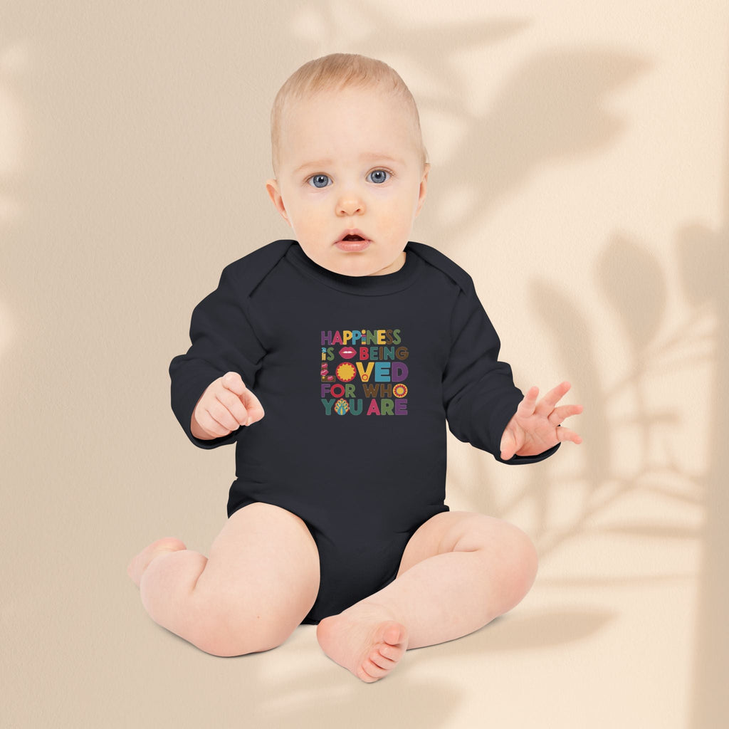 Loved For Who You Are Organic Baby Bodysuit | Baby Gift