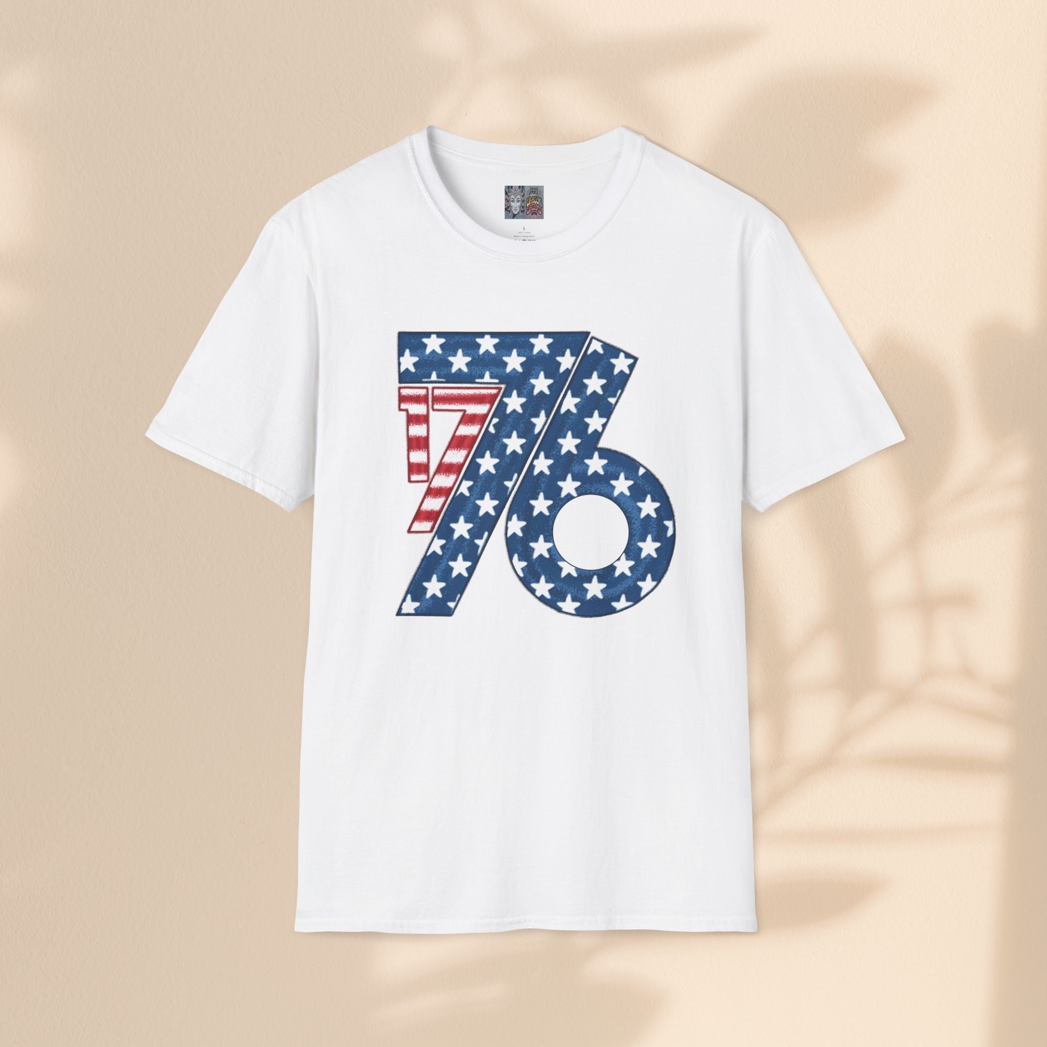 Patriotic 76 Unisex Softstyle T-Shirt