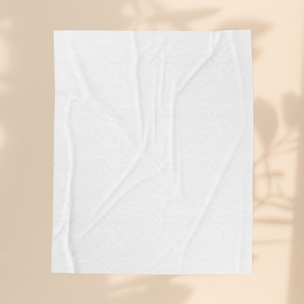 Lavender Floral Plush Blanket – "A Mother’s Love"