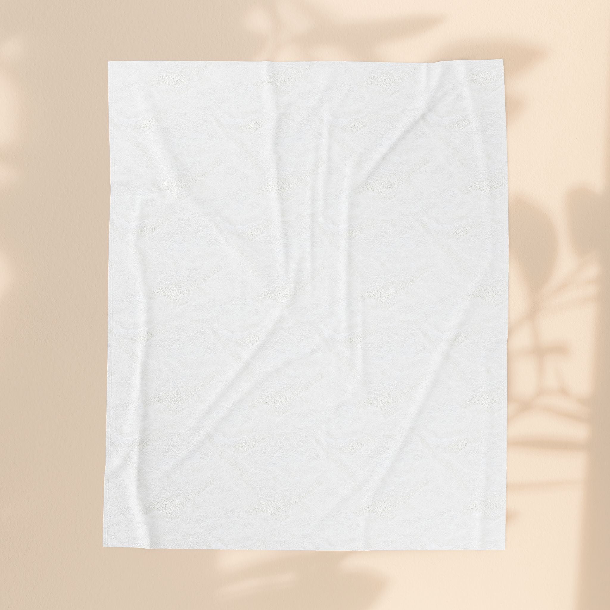 Lavender Floral Plush Blanket – "A Mother’s Love"