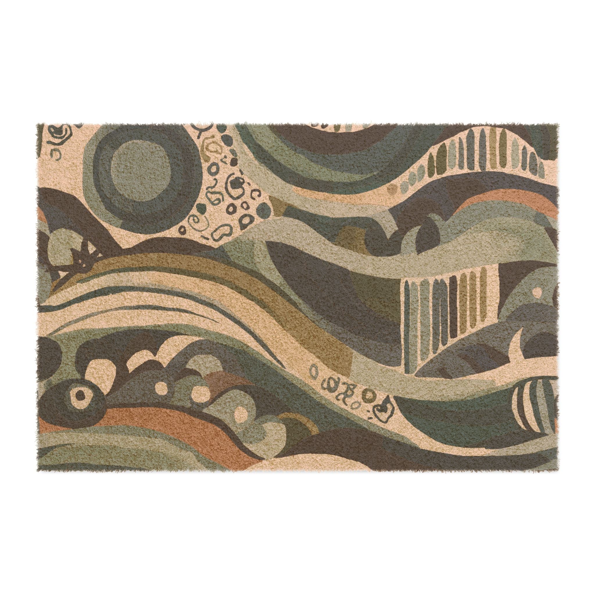 Ocean Waves Doormat