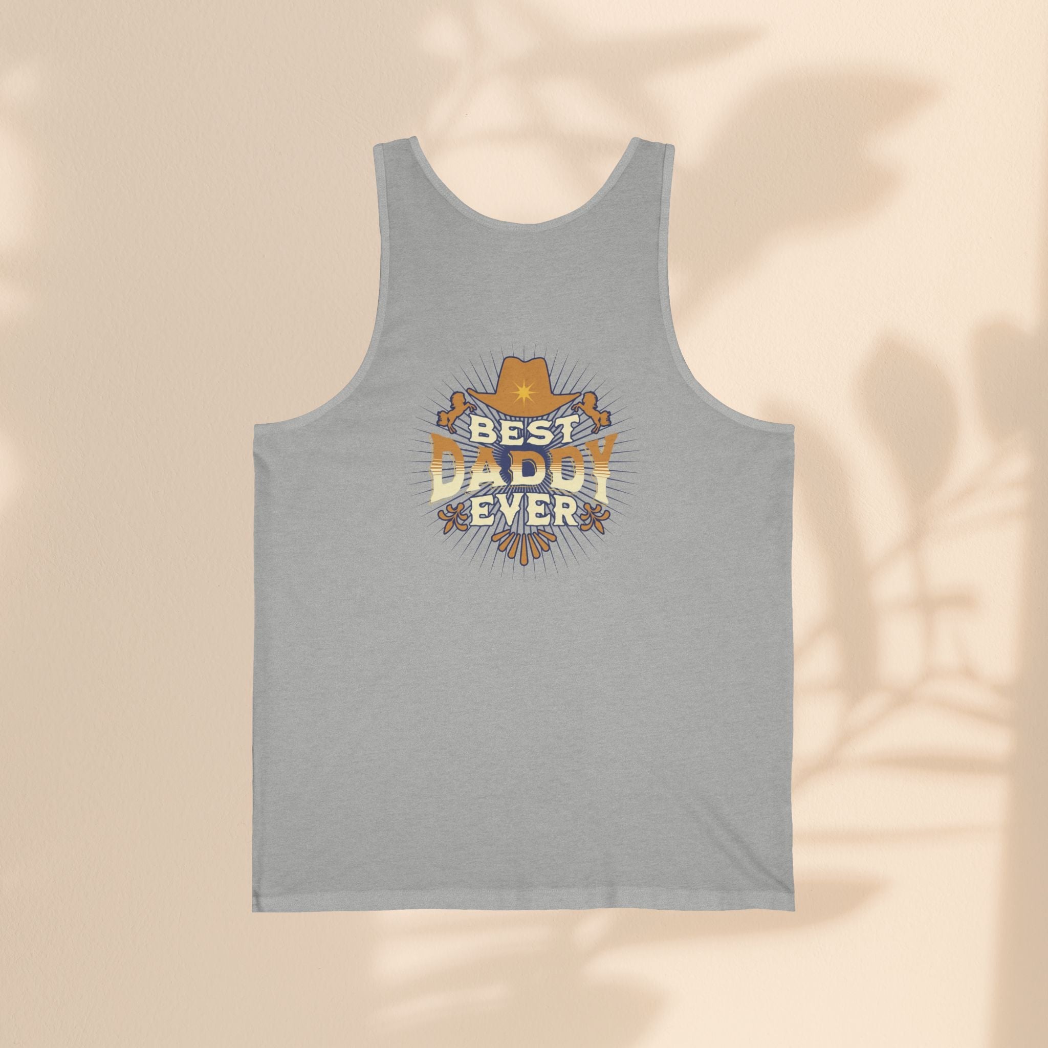 Best Daddy Ever Jersey Tank | Father’s Day Gift for Dad