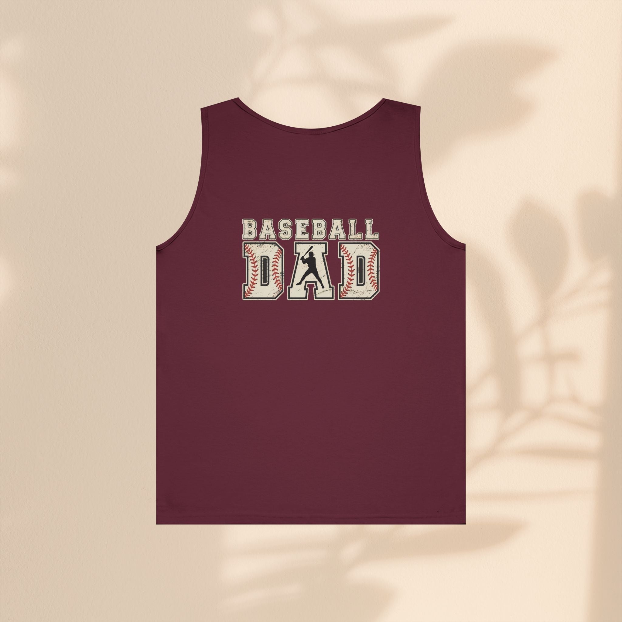 Baseball Dad Tank Top | Men’s Cotton Tank for Game Day & BBQ