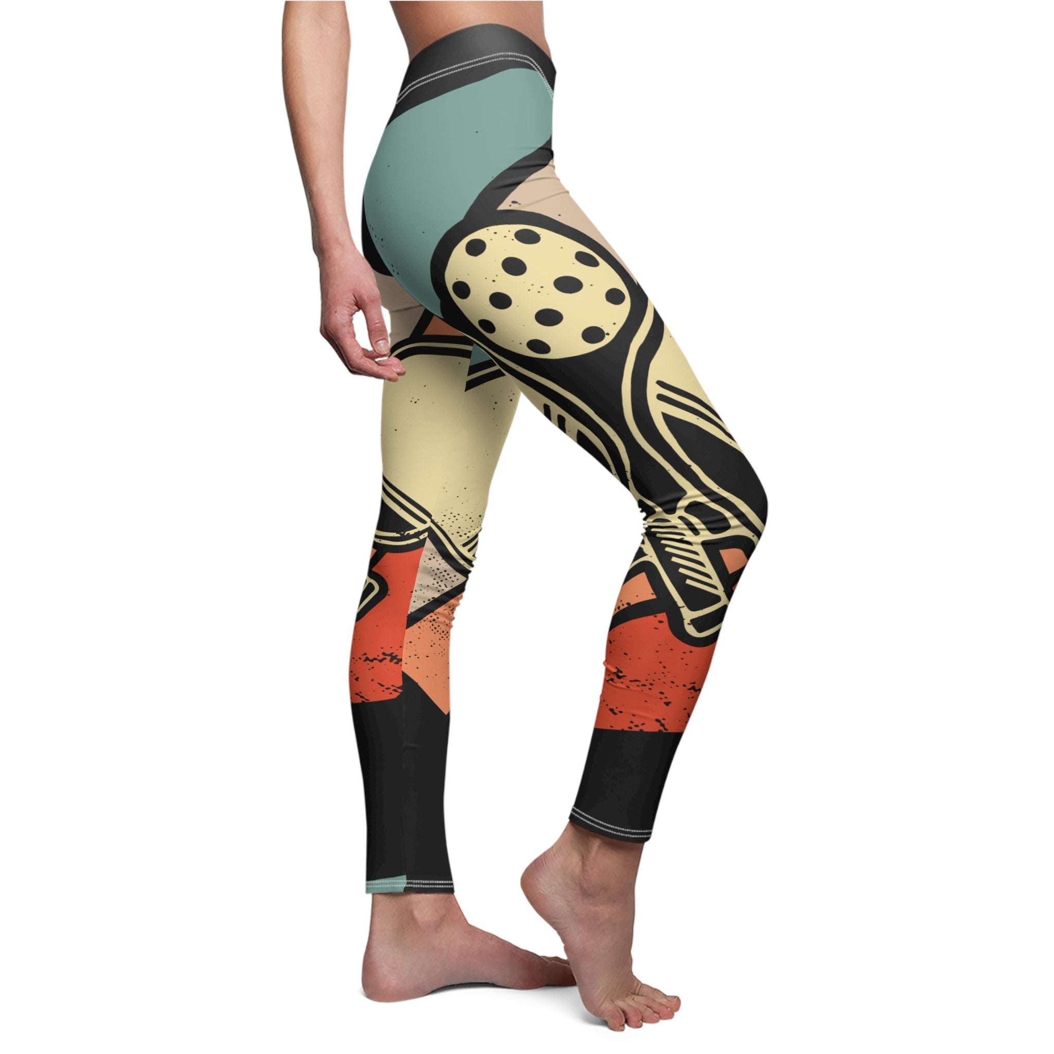 Casual Leggings - Pickleball Bliss