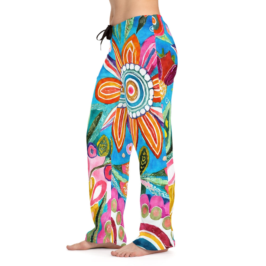 Groovy Floral Women’s Pajama Pants
