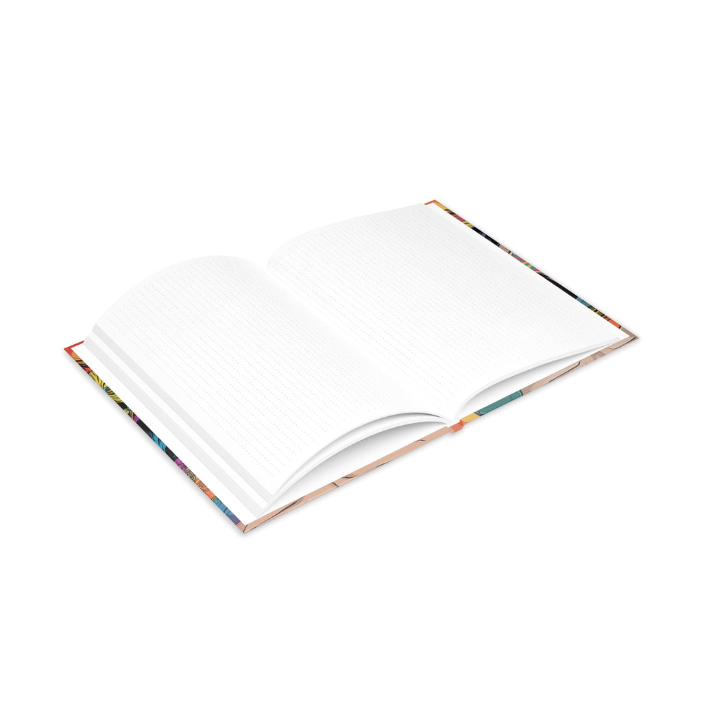 Hardcover Notebook with Puffy Covers - Hippie Girls
