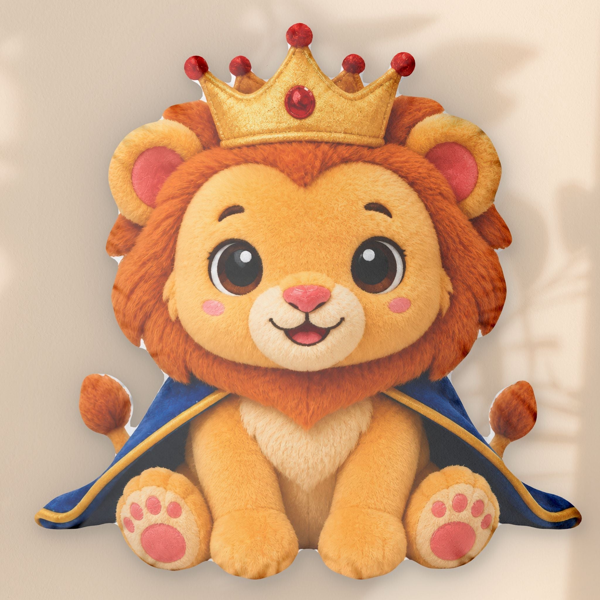 Brave Buddies Leo Lion Plush Pillow