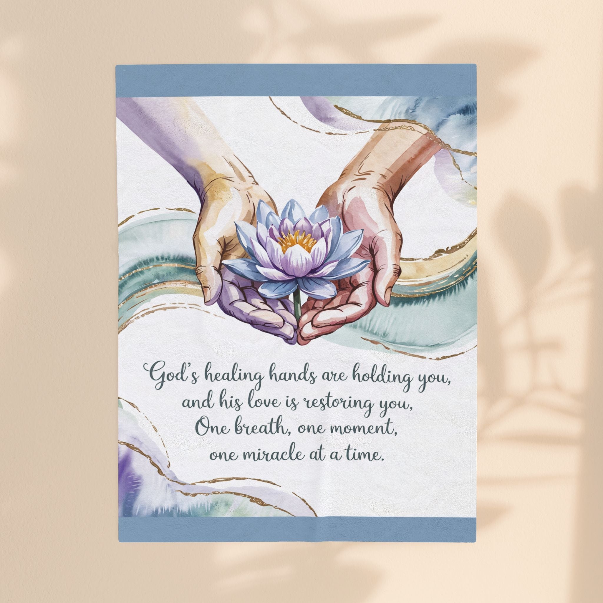 Miracles Healing Blanket – A Faith-Filled Gift of Comfort & Hope