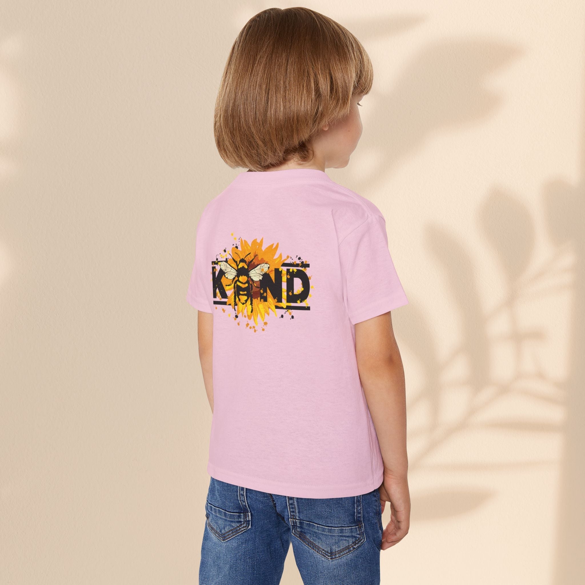 Heavy Cotton™ Toddler T-Shirt – Bee Kind | Sea Dragon Dreams