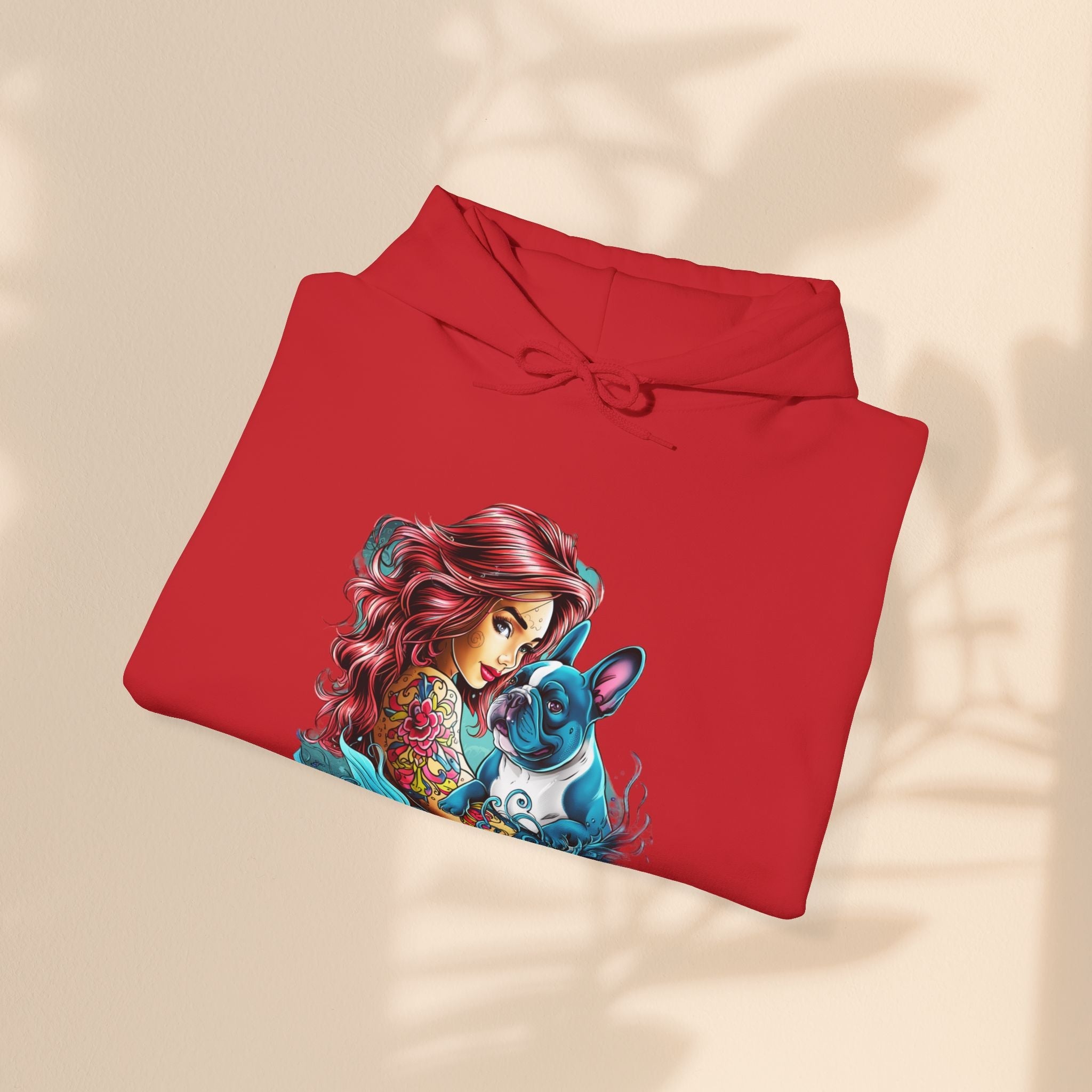 Heavy Blend™ Hooded Sweatshirt - Frenchie Tatoo
