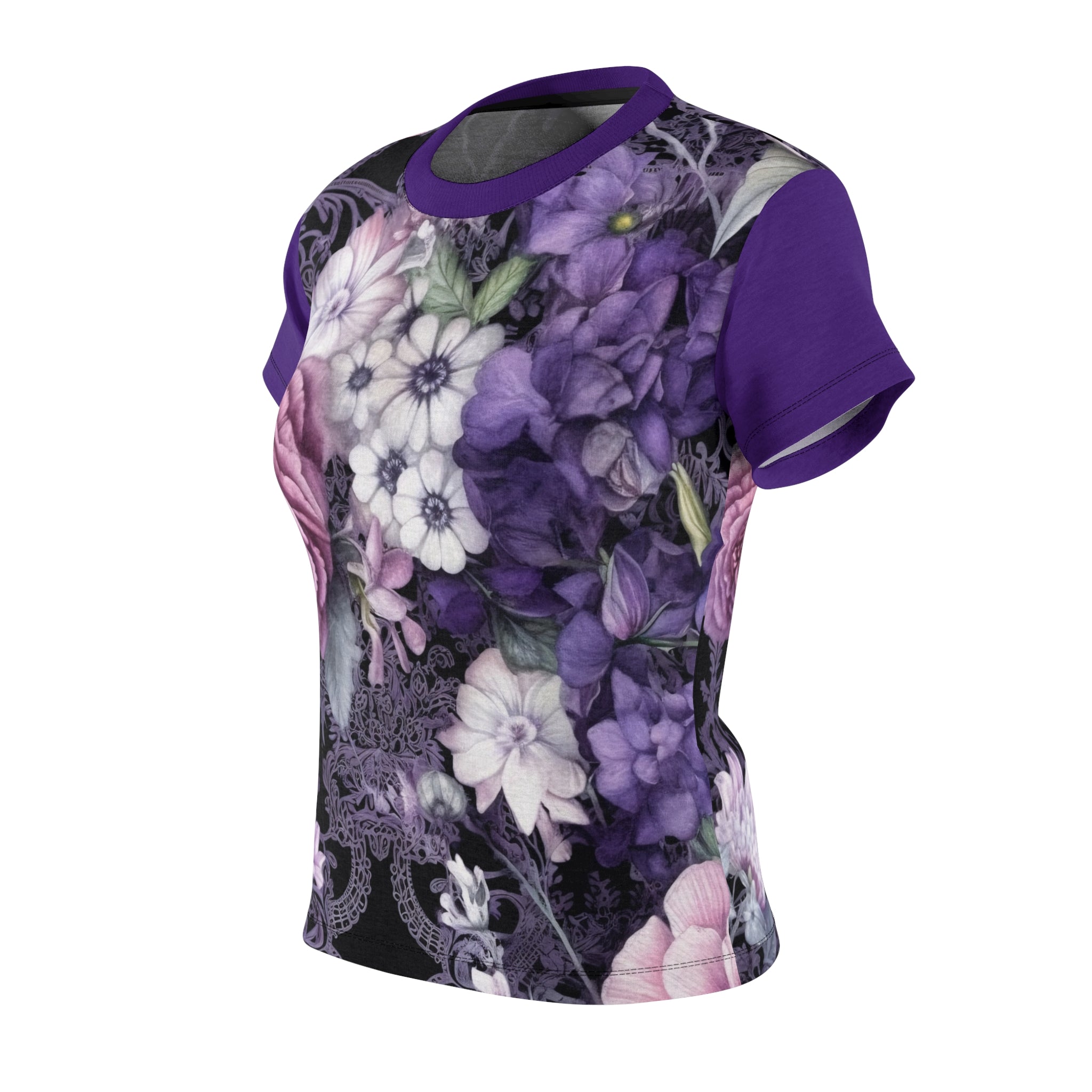 Floral Purple Women's Tee