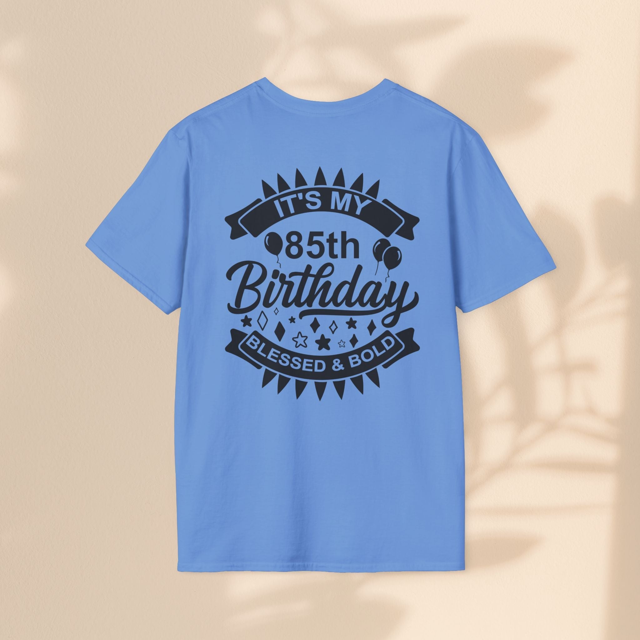 85th Birthday Celebration T-Shirt, Unisex Softstyle Tee for 85th Birthday, Milestone Birthday Gift, Birthday Party Outfit, Cute [...]