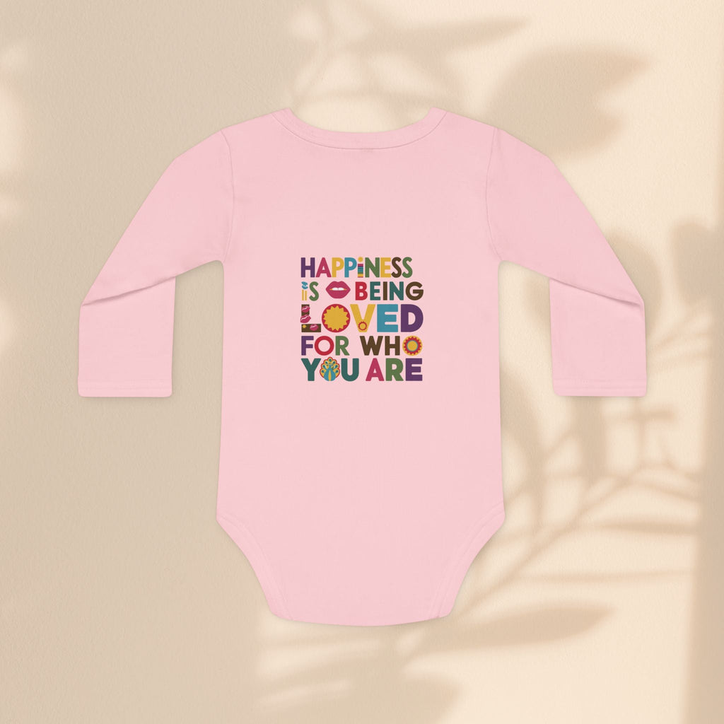 Loved For Who You Are Organic Baby Bodysuit | Baby Gift