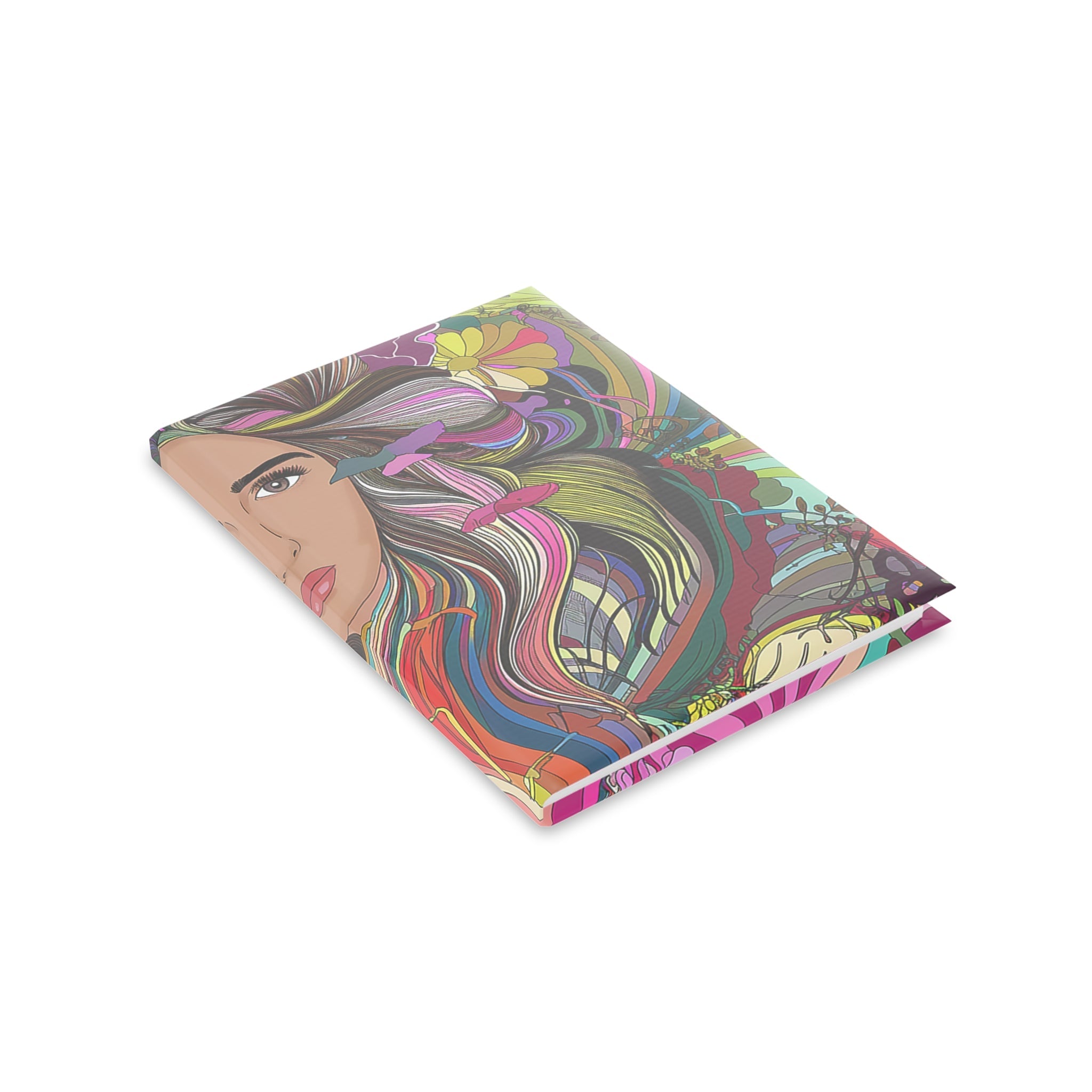 Hardcover Notebook with Puffy Covers - Watching