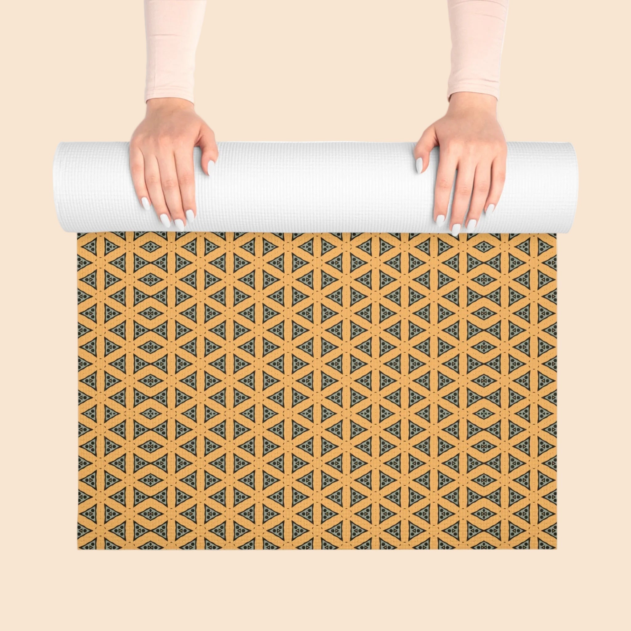 Foam Yoga Mat - Mermaid Heart