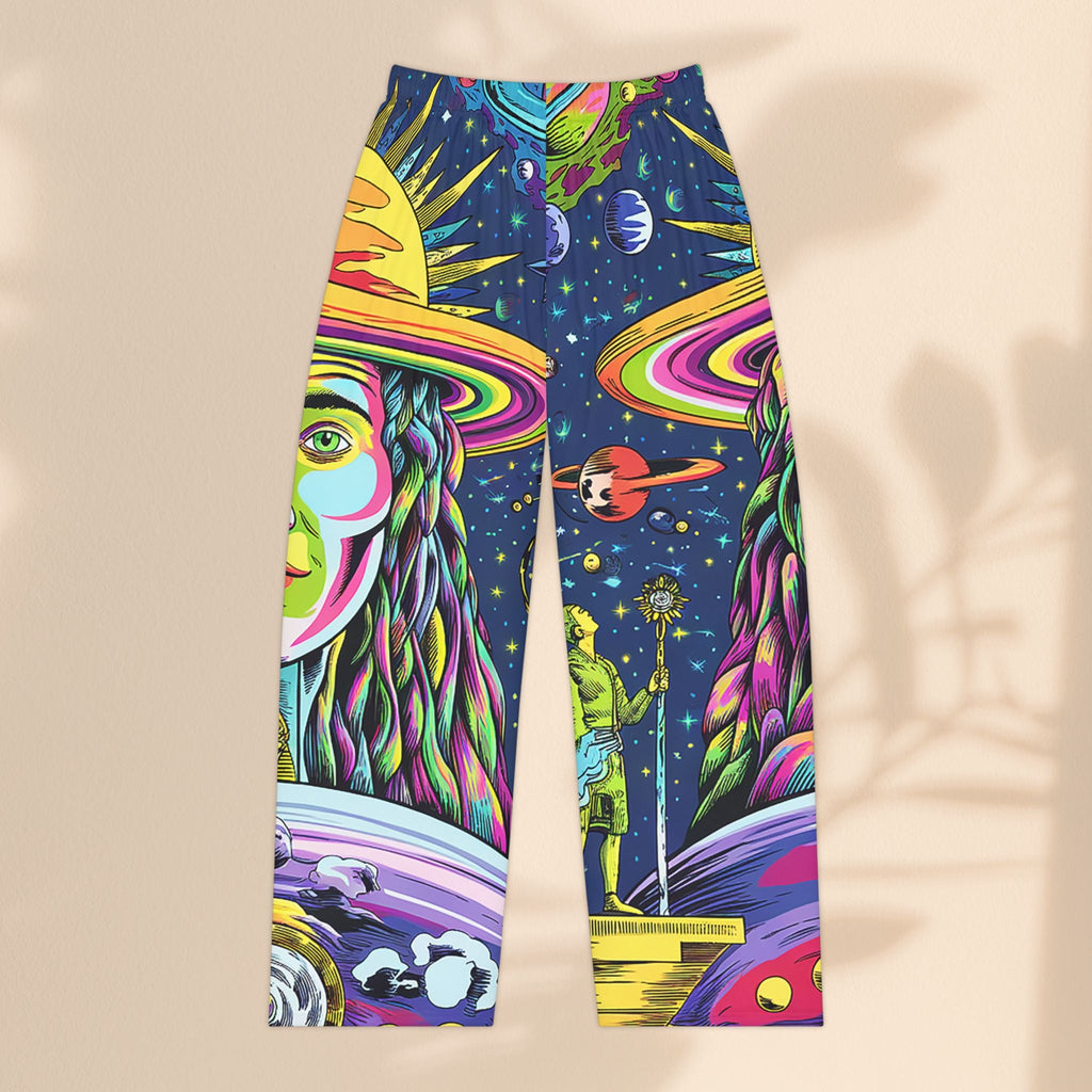 Cosmic Dreams Women's Pajama Pants | Colorful Space Art | Relaxation, Sleepwear, Gifts, Festival Wear, Lounge Style