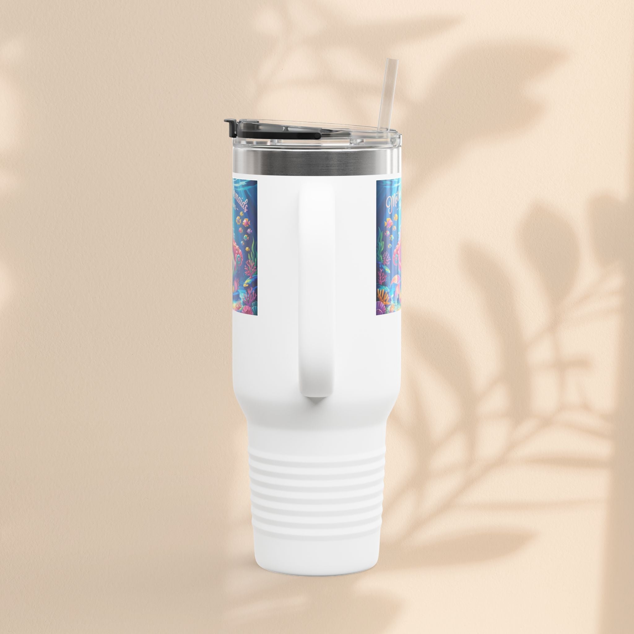 Mother of the Mermaids Insulated Travel Mug, 40oz | Perfect for Road Trips, Summer Days