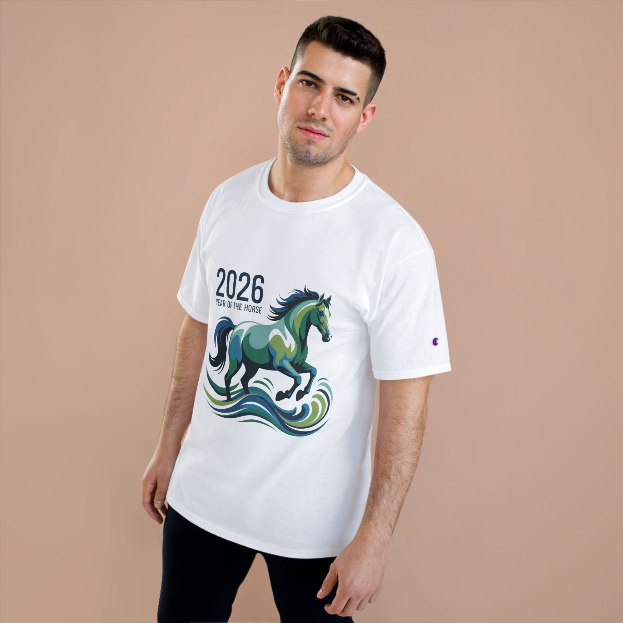 2026 Year of the Horse T-Shirt — Running Horse Graphic