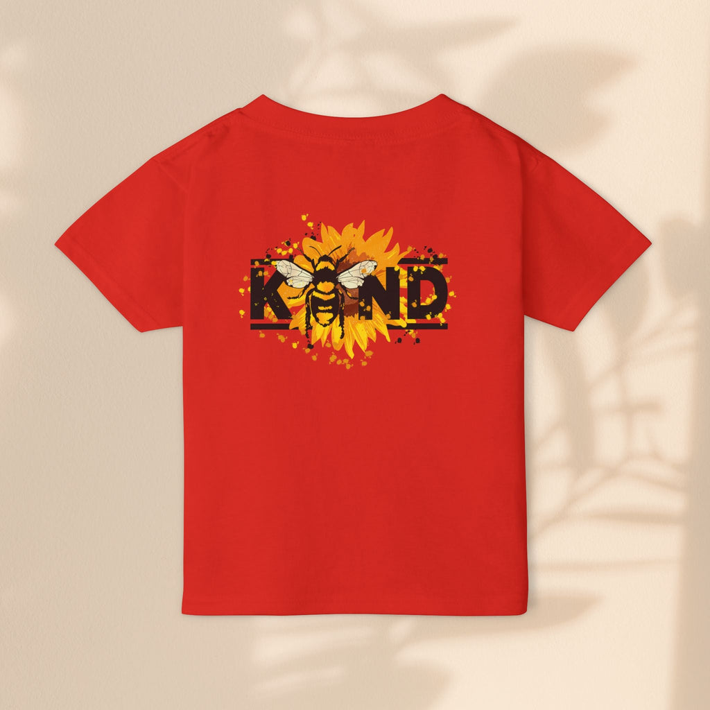 Heavy Cotton™ Toddler T-Shirt – Bee Kind | Sea Dragon Dreams