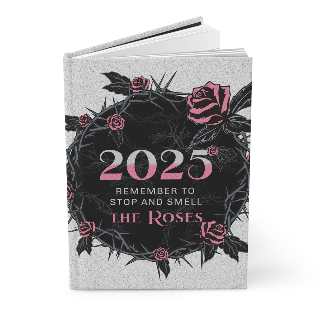 2025 Smell The Roses Hardcover Journal