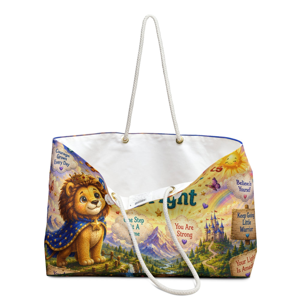 Brave Hearts Shine Bright Weekender Bag — Brave Buddies