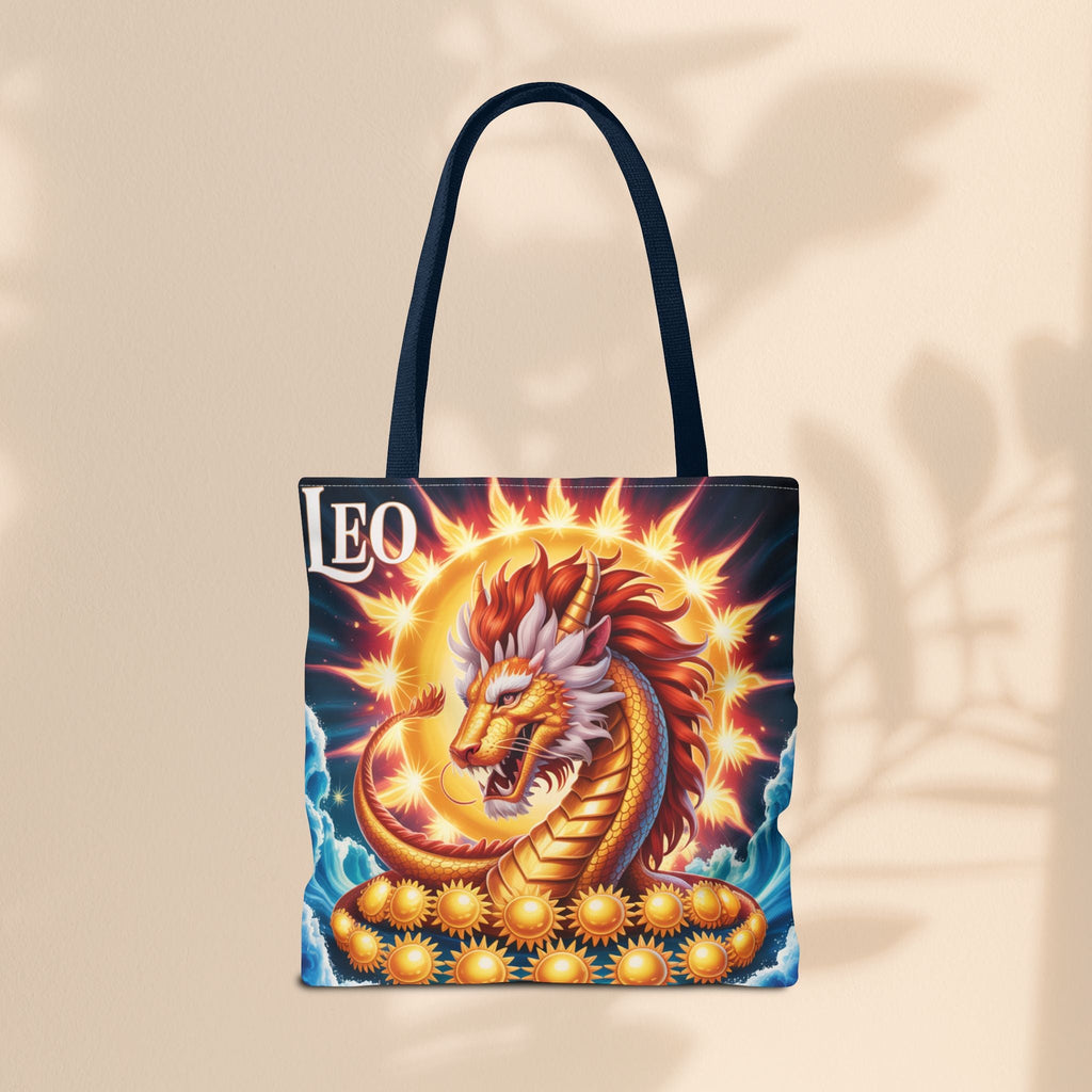 Leo Zodiac Tote Bag, Astrology Bag, Horoscope Tote, Birthday Gift, Festival Bag, Celestial Art Bag