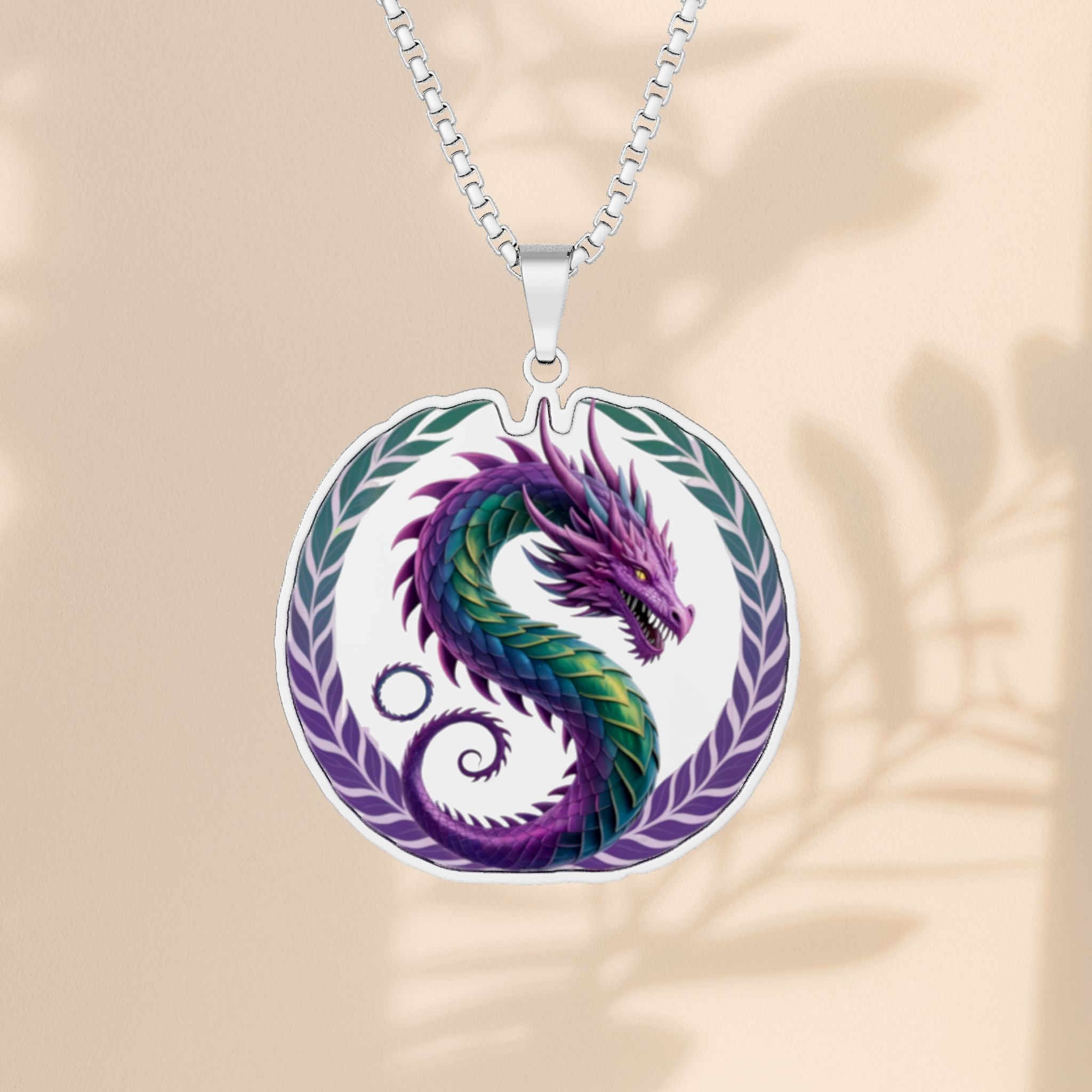 Dragon Photo Pendant