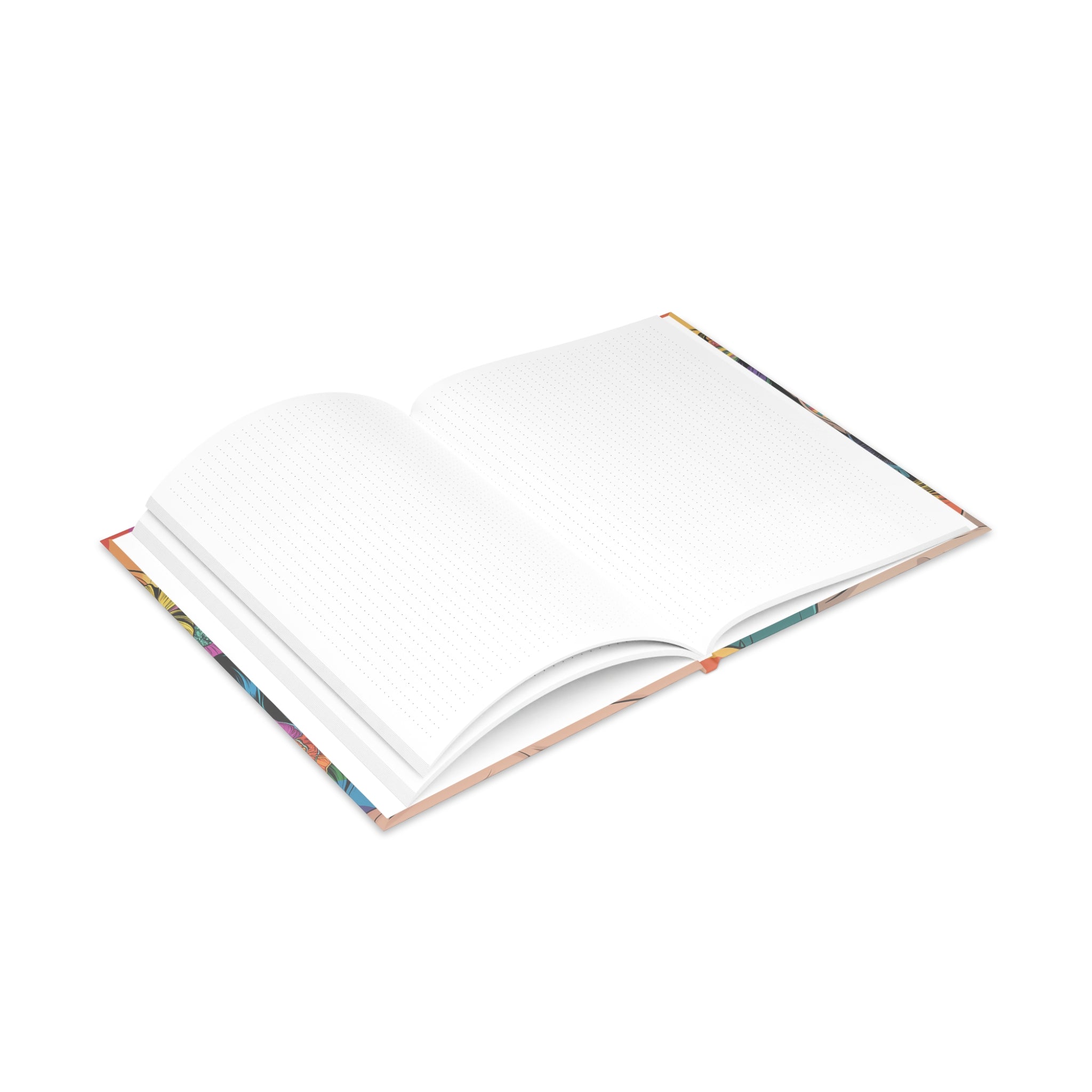 Hardcover Notebook with Puffy Covers - Hippie Girls