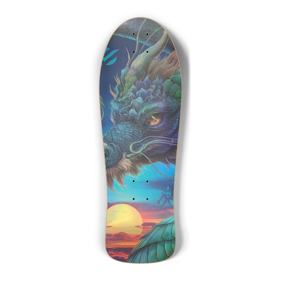Custom Dragon Power Skateboard – Personalized Dragon Deck