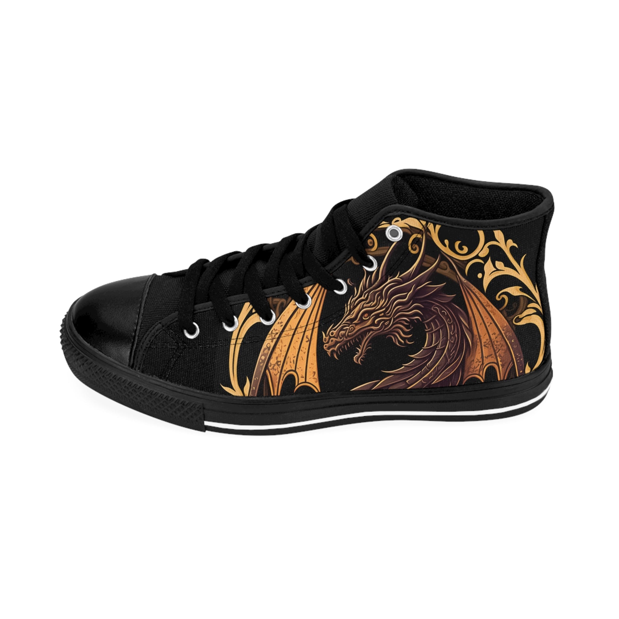 Golden Dragon Elegance Sneakers