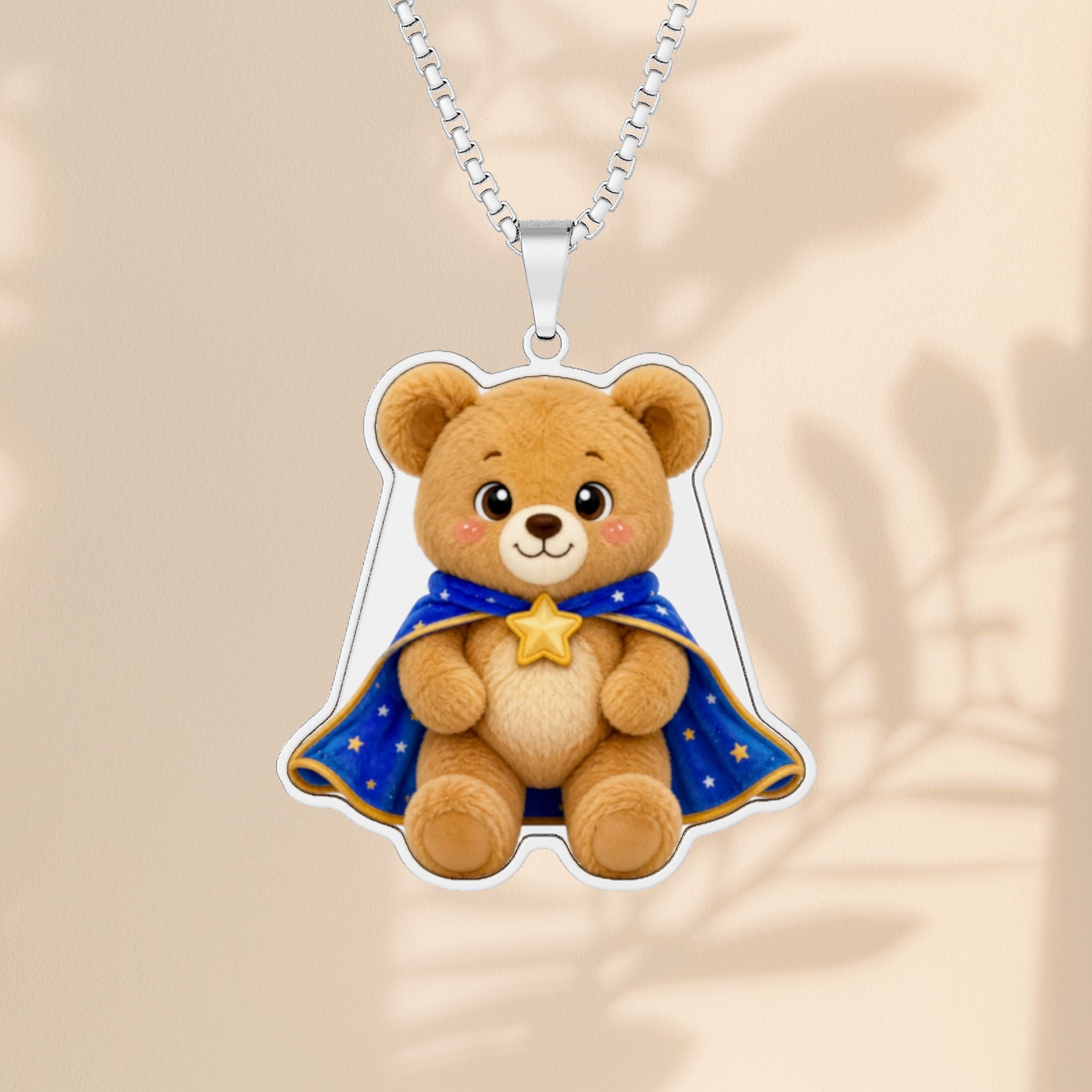 Brave Buddies™ Courage Bear Pendant | Symbol of Hope & Strength