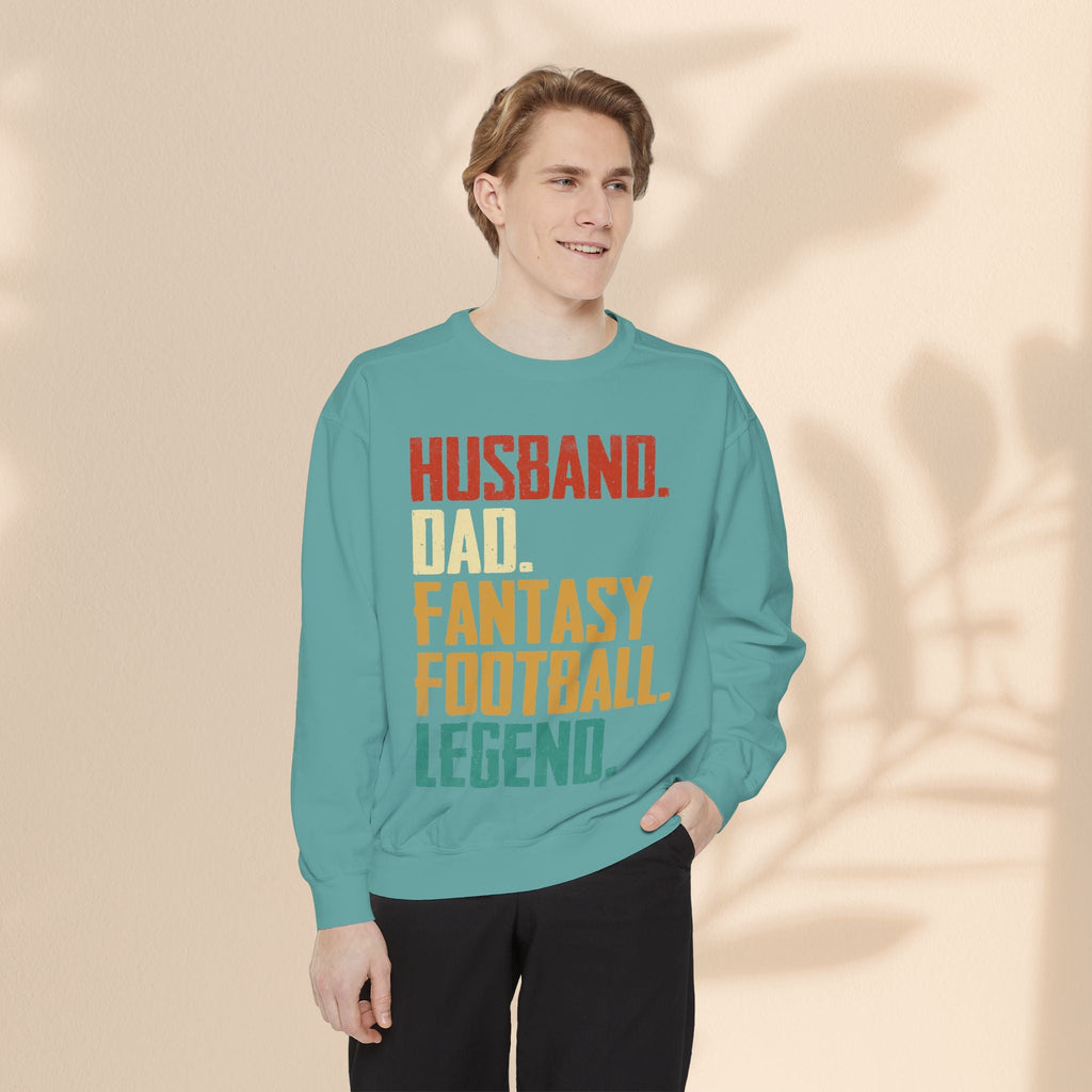 Football Fantasy Legend Sweatshirt – Dad & Husband Gift