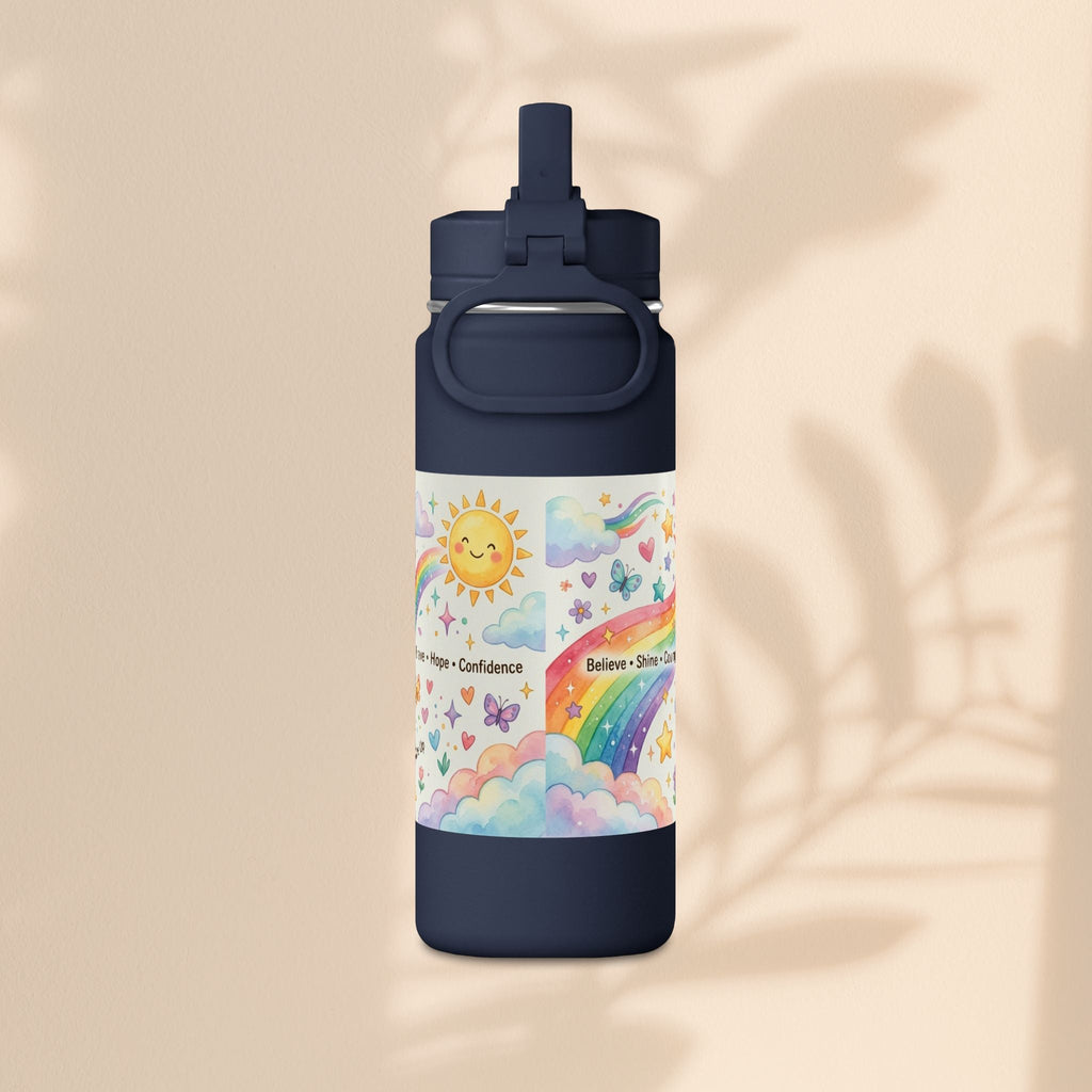 Lucky Leopard Kids Water Bottle | Brave Buddies™