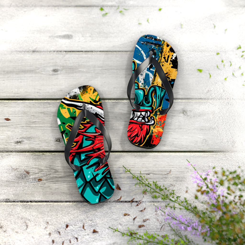 Street Dragon Flip Flops – Urban Dragon Beach Sandals