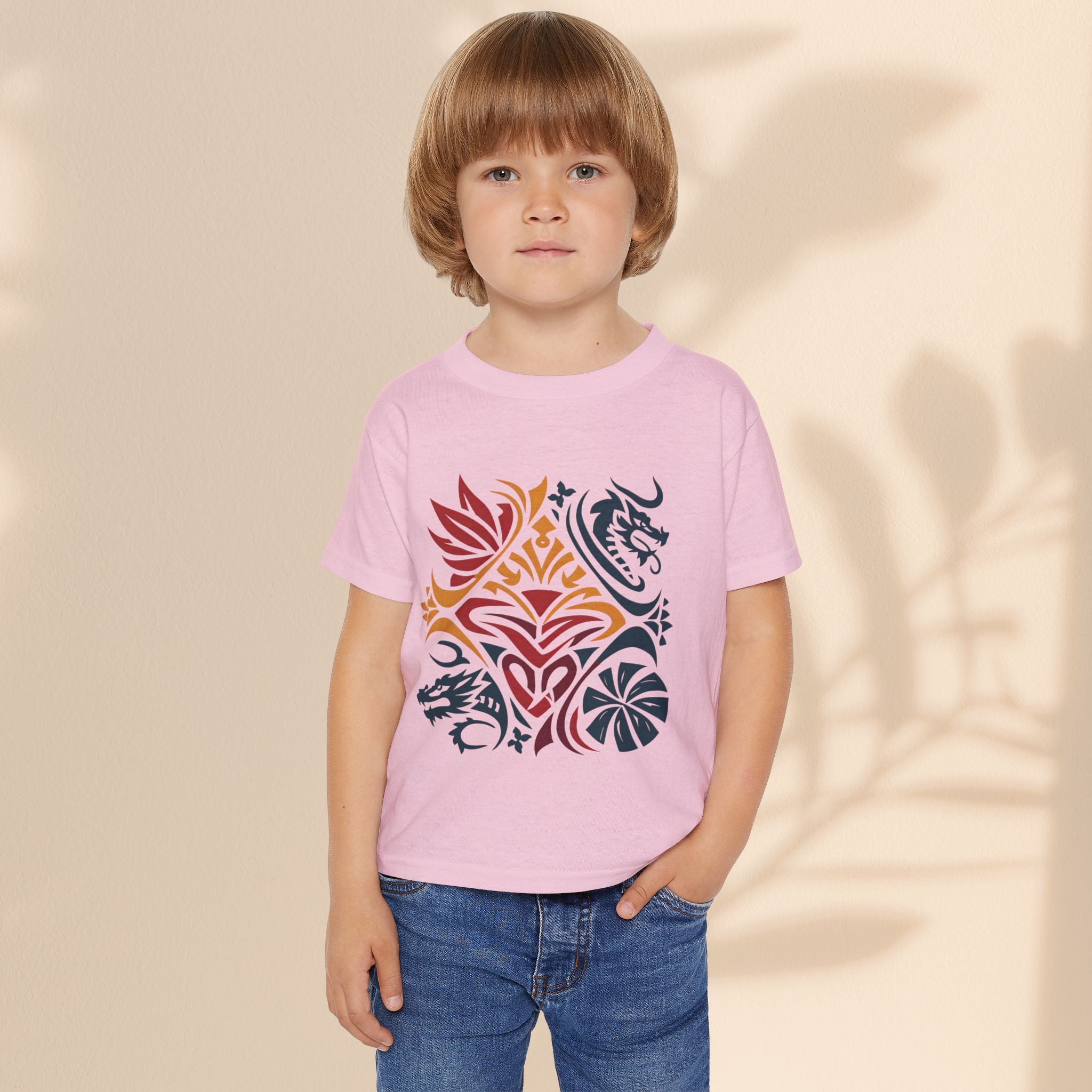 Dragon Crest Tee - Heavy Cotton™ Toddler T-shirt