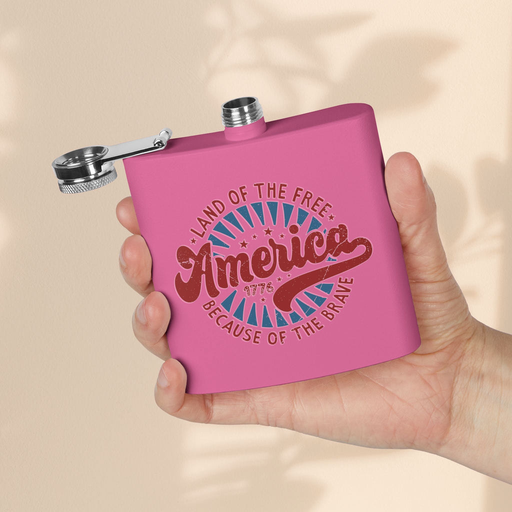 'Land of the Free' Design - 6oz - Perfect for Gifts and Celebrations