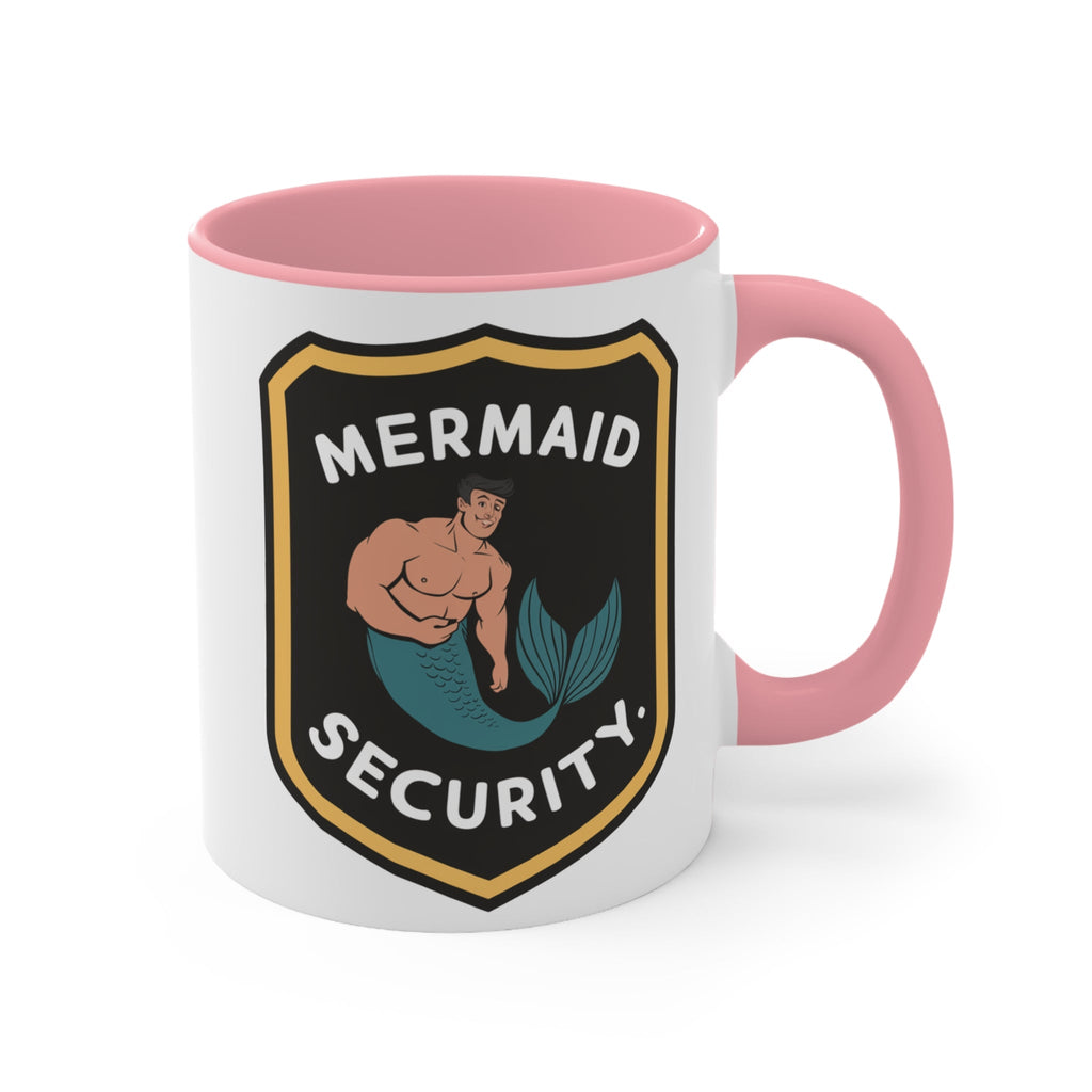 Mermaid Security Accent Mug – Funny Ocean Gift