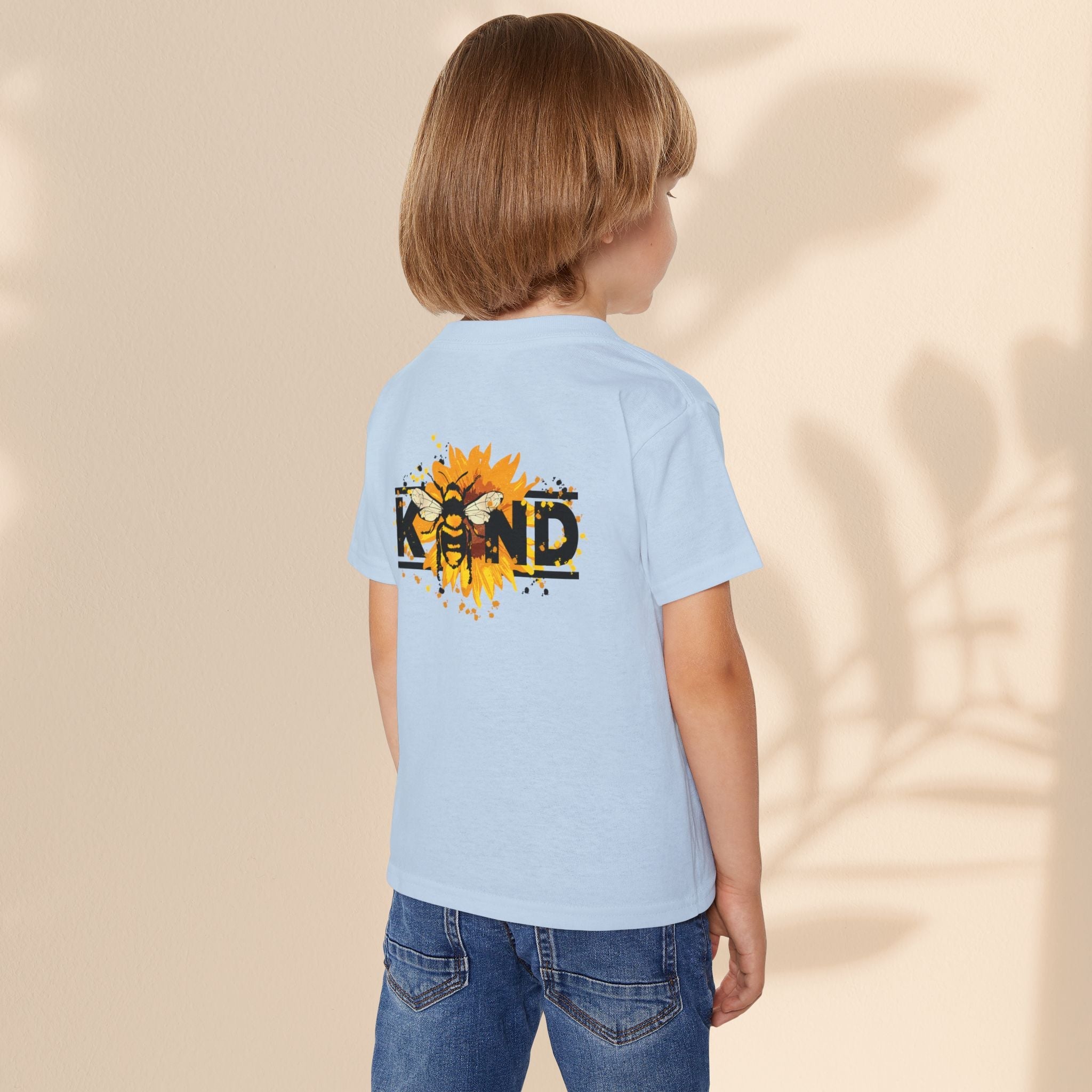 Heavy Cotton™ Toddler T-Shirt – Bee Kind | Sea Dragon Dreams