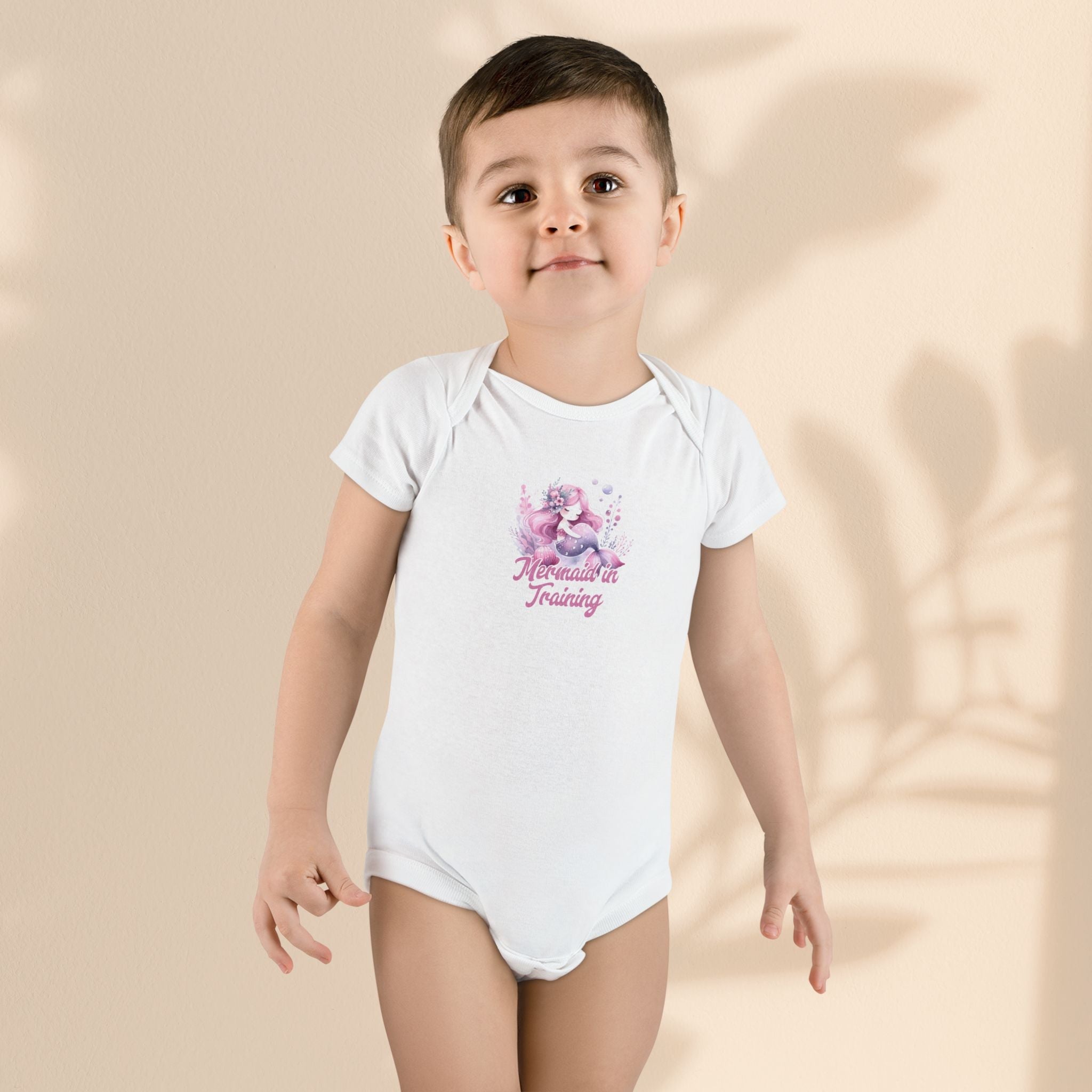 Baby Short Sleeve Onesie® - Mermaid In Training