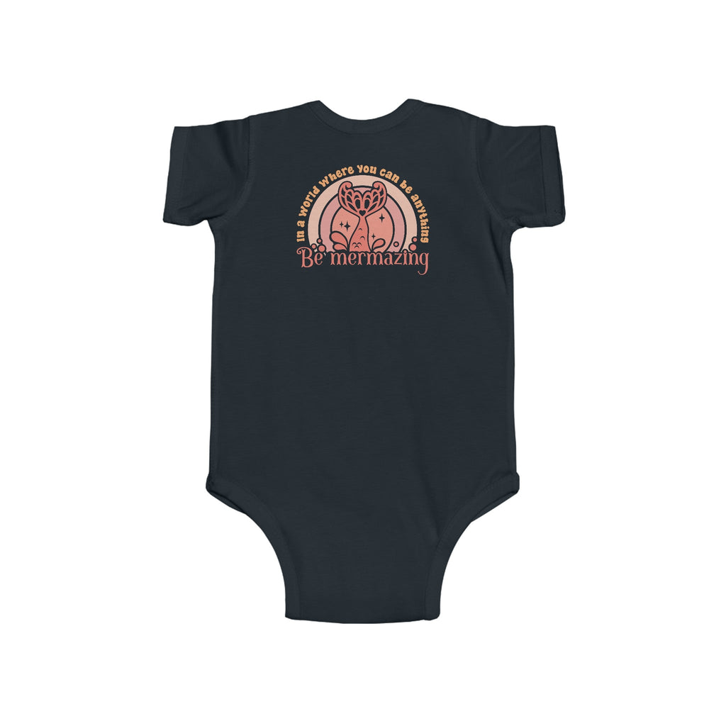 Be Mermazing Infant Bodysuit | Mermaid Baby Outfit