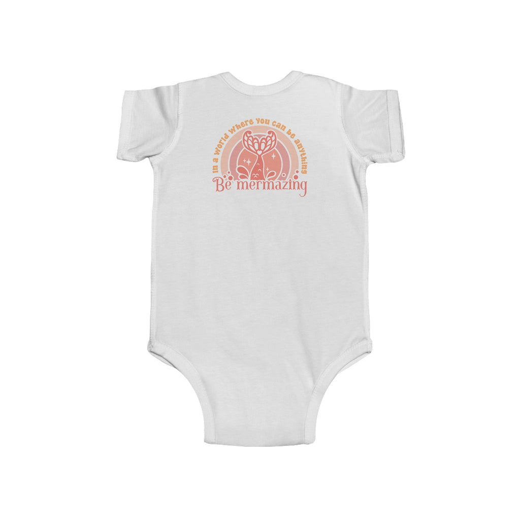 Be Mermazing Infant Bodysuit | Mermaid Baby Outfit