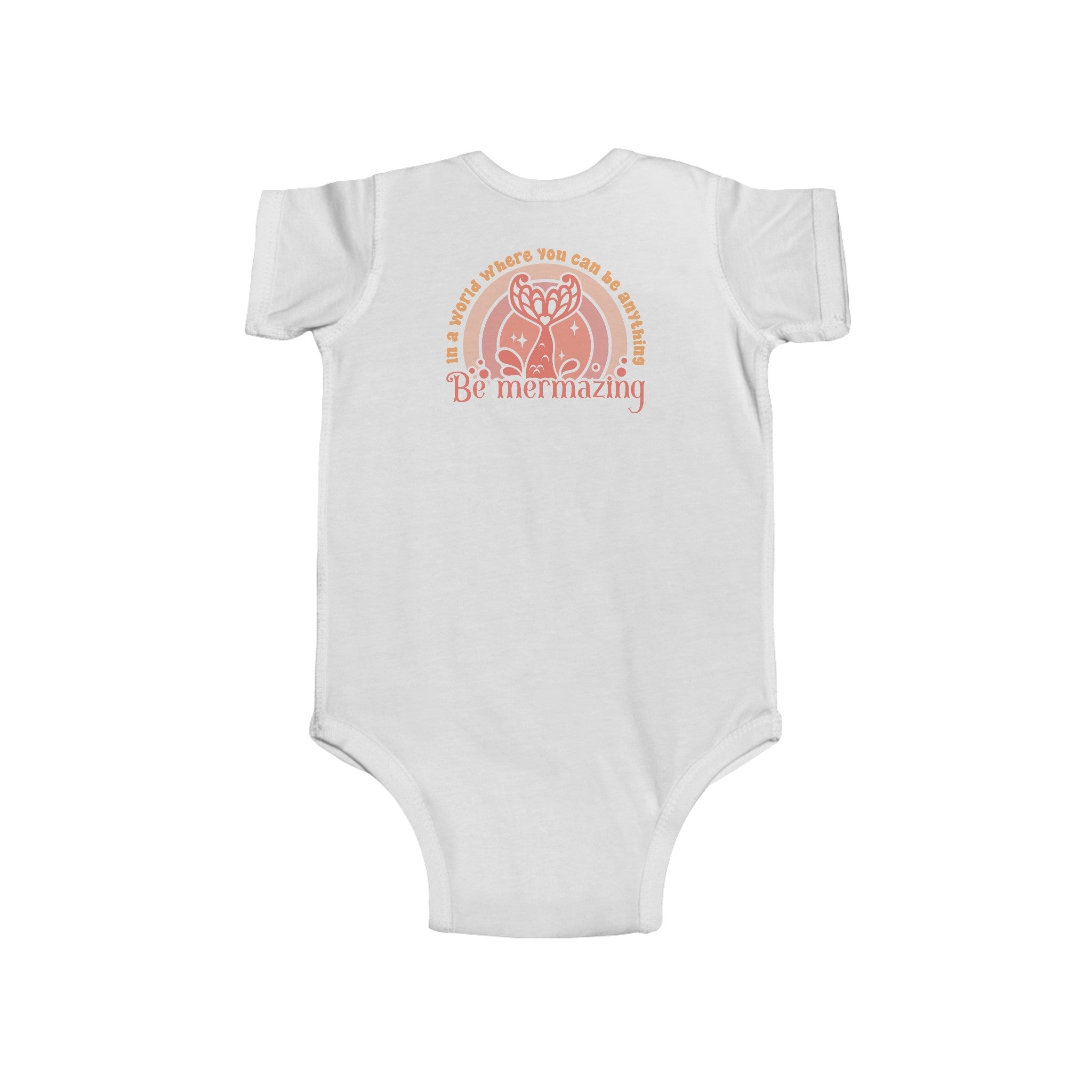 Be Mermazing Infant Bodysuit | Mermaid Baby Outfit