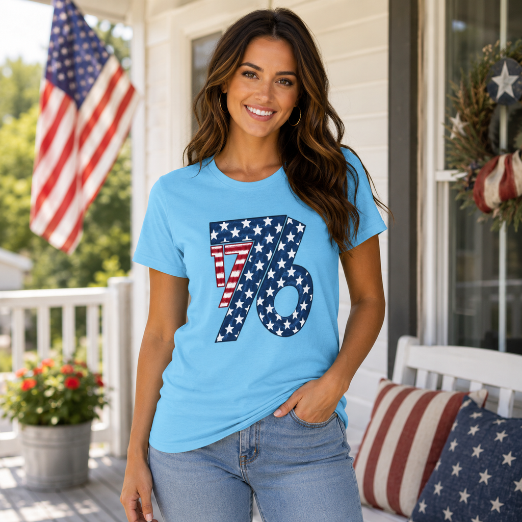 Patriotic 76 Unisex Softstyle T-Shirt