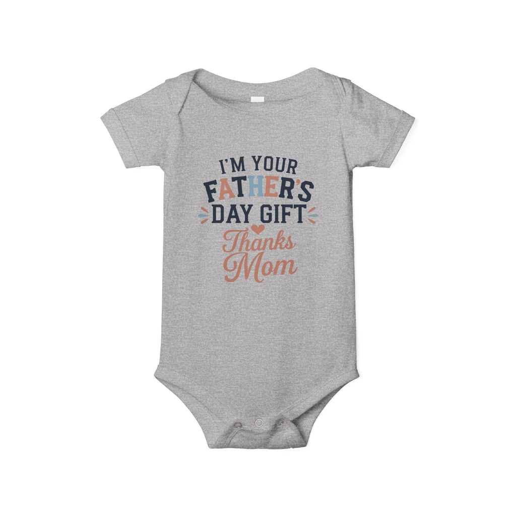 Father’s Day Baby Onesie – “I’m Your Father’s Day Gift” | Cute Infant Outfit