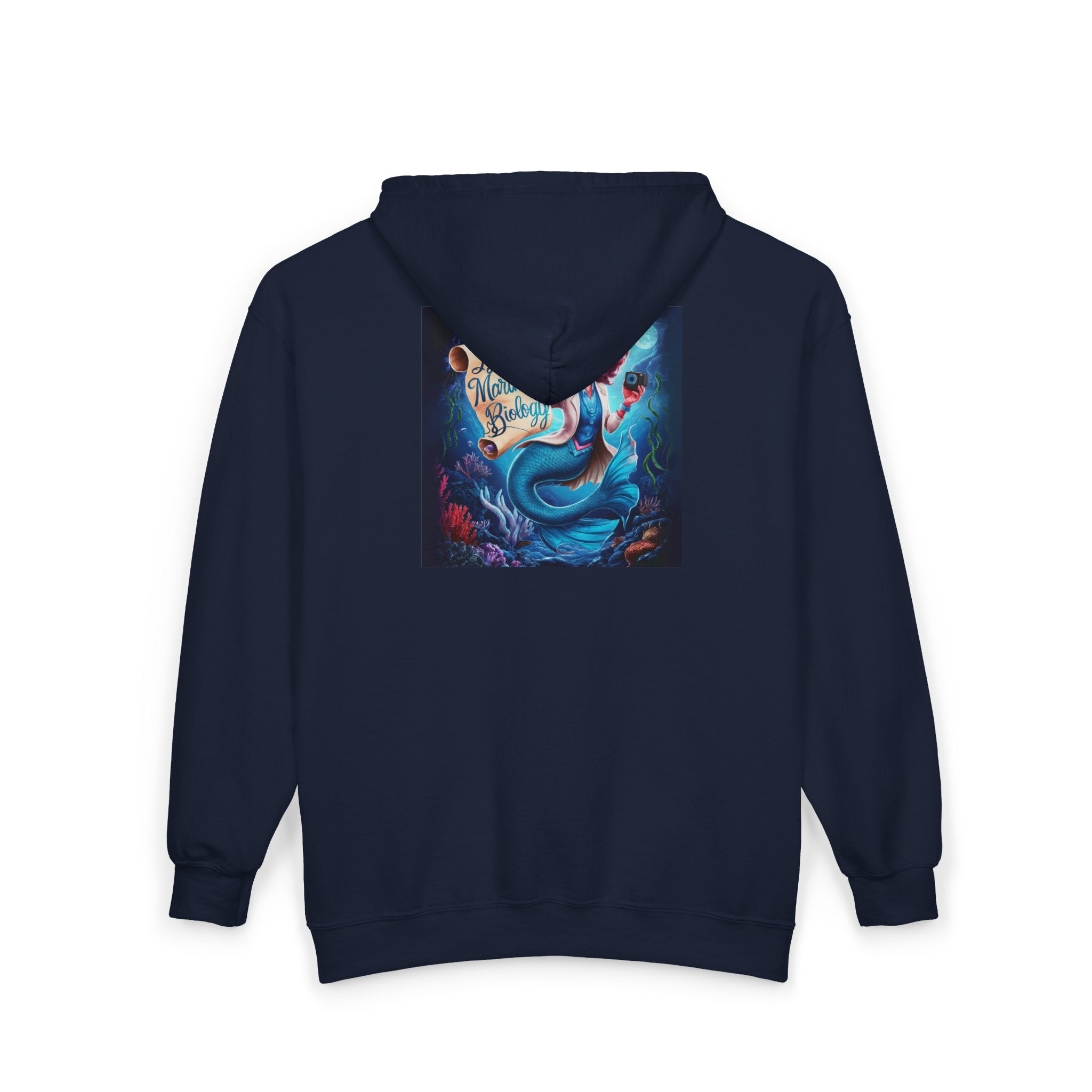 I Love Marine Biology - Unisex Heavy Blend™ Full Zip Hooded Sweatshirt