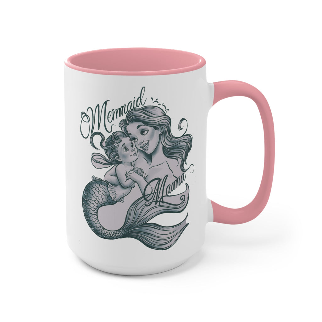 Mermaid Mama Accent Mug – Ocean Lover Gift Cup