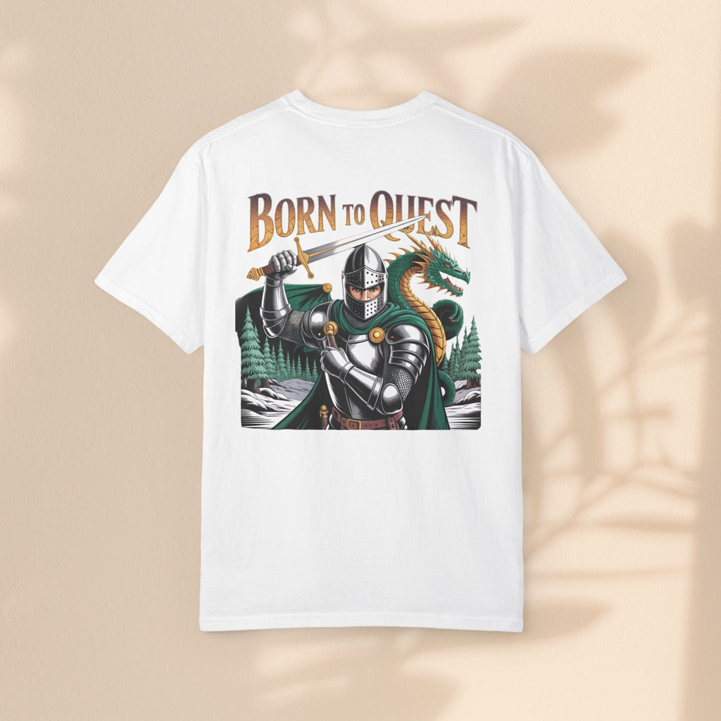 Born To Quest-Themed Unisex T-shirt, Adventure Shirt, Gamer Apparel, RPG Clothing, Fantasy Graphic Tee, Perfect Gift for Quest Lovers