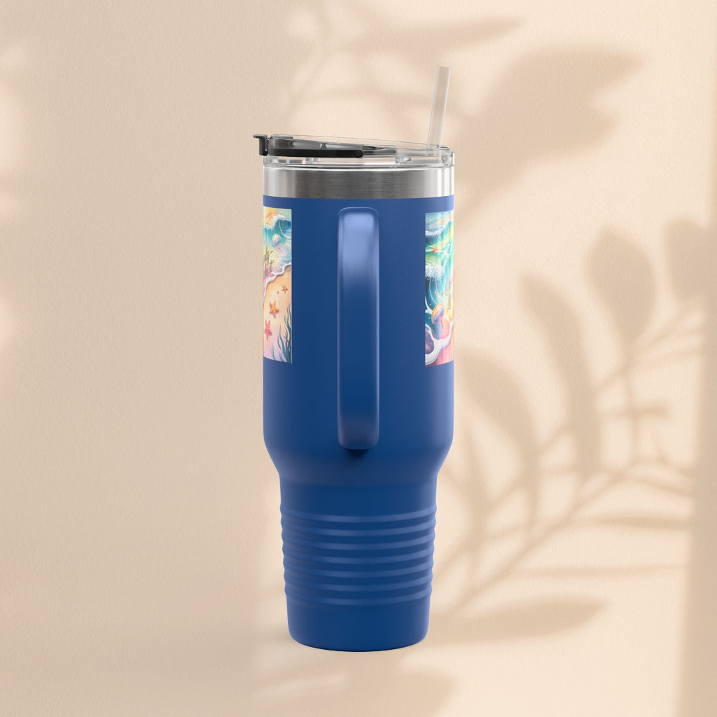Ocean Vibes Insulated Travel Mug, 40oz