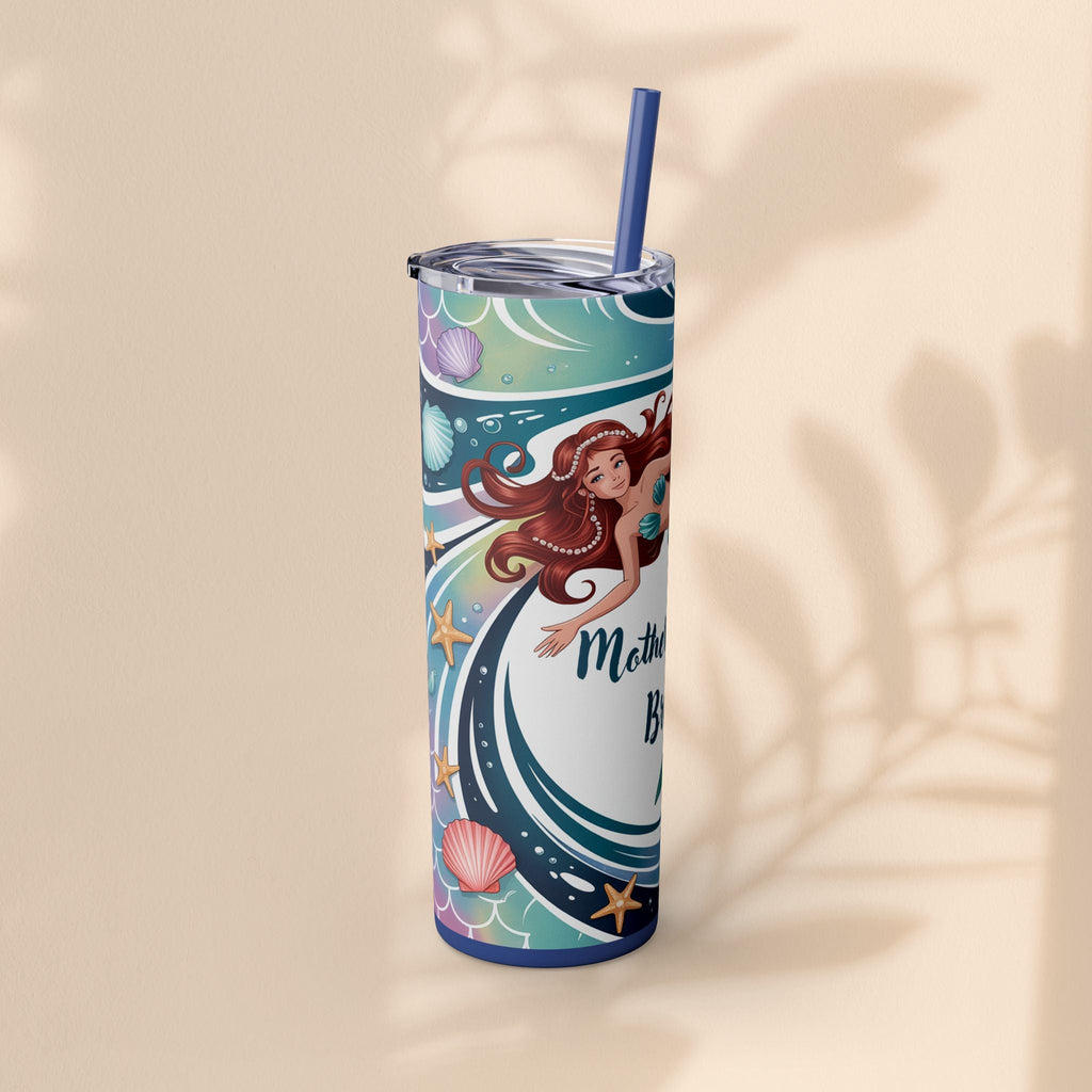 Mermaid Mother of the Bride Tumbler, 20oz Personalized Skinny Tumbler for Weddings, Bridal Party Favor, Nautical Gift Idea, [...]