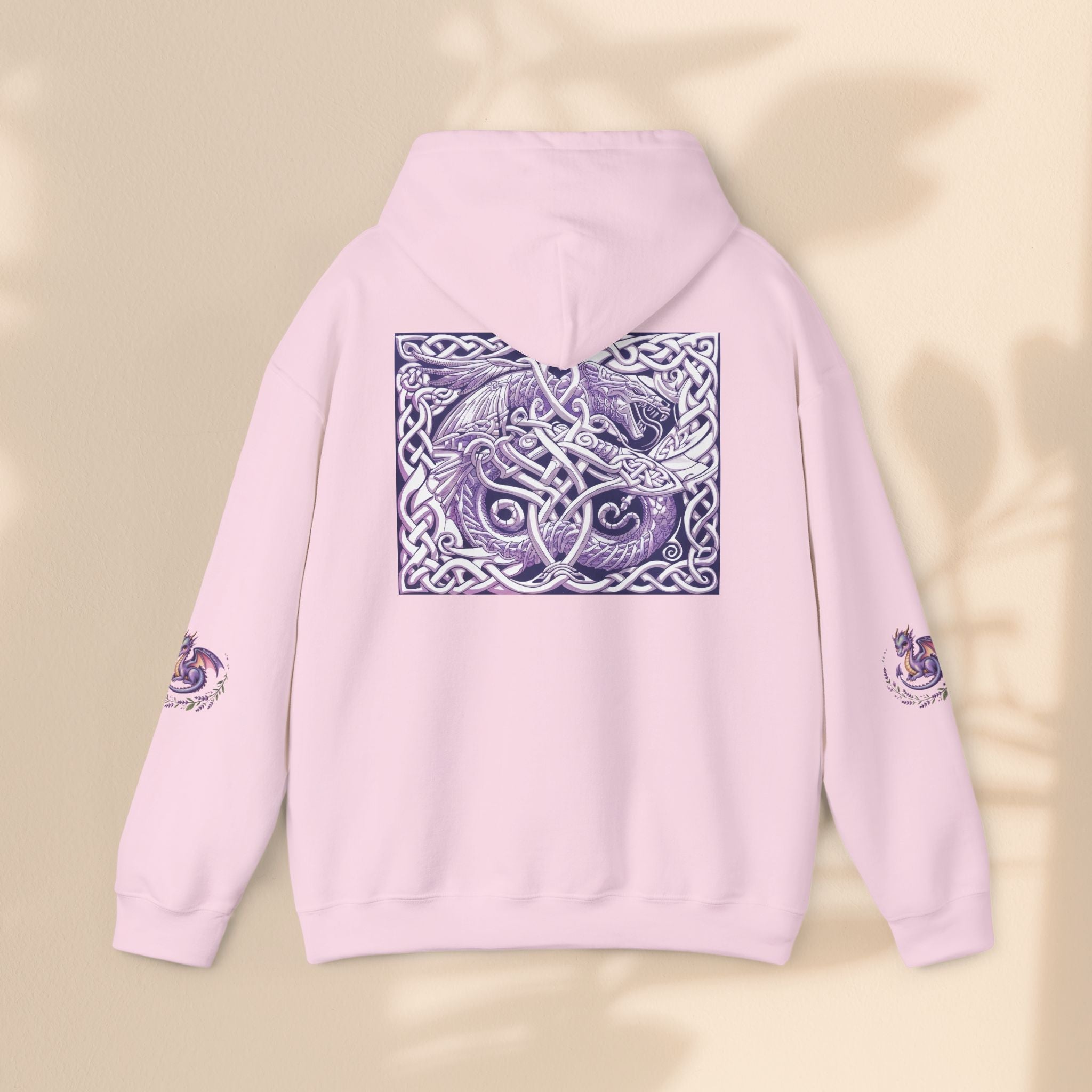 Celtic Dragon Hoodie, Gift for Fantasy Lovers